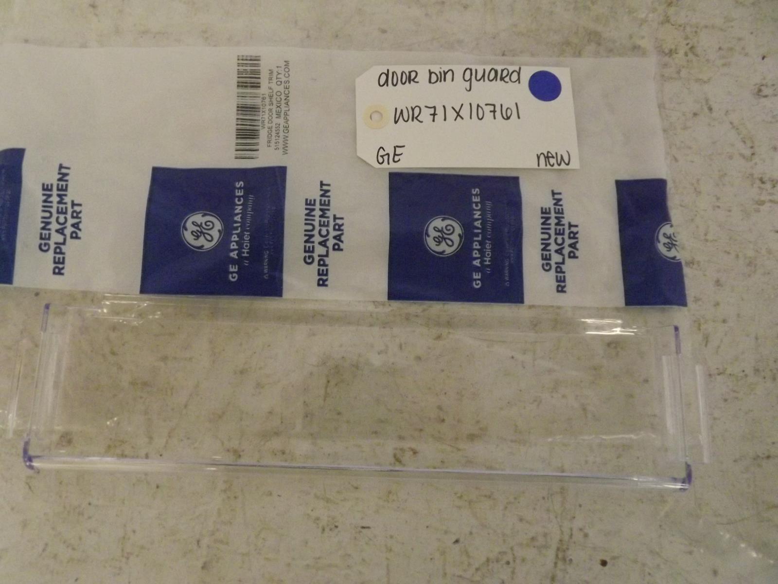 GE Refrigerator WR71X10761 Door Bin Guard New GE Refrigerator WR71X10761 Door Bin Guard New